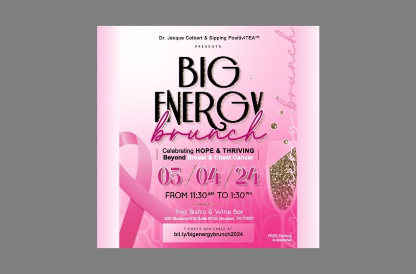  Sipping PositiviTea Launches New Initiative: Promoting Mental Health Awareness at the Big Energy Brunch
